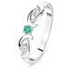 Серебряное кольцо с изумрудом Парадиз К2121И 15р. - изображение 2
