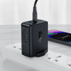 Мережевий зарядний пристрій Acefast A44 GaN PD 65W 2xUSB-C+1хUSB-A вилка UK Black (6974316281795) - зображення 4