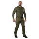 Тактичне CamoTec поло Army ID Long CoolPass Pique LT Olive олива 2XL - зображення 3