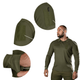 Тактическое CamoTec поло Army ID Long CoolPass Pique LT Olive олива 3XL - изображение 4