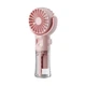 Вентилятор ручний акумуляторний Mini Spray Fan F4 із розпилювачем води Рожевий - зображення 1