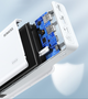 УМБ ROMOSS 30000mAh Sense8+ White (001010433475) - зображення 4