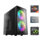 Игровой ПК 2E BASIS / AMD Ryzen 5 2600 (6 (12) ядер по 3.4 - 3.9 GHz) / 16 GB DDR4 / 256 GB SSD + 640 HDD / nVidia GeForce GTX 1660 Super, 6 GB GDDR6, 192-bit / Thermaltake Smart RGB 700W / B450M б/у - изображение 1