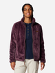 Bluza damska rozpinana streetwear Columbia Fire Side II Sherpa FZ 1819791606 S Bordowa (195981016895) - obraz 4