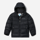 Kurtka chłopięca zimowa Columbia Pike Lake II Hooded Jacket 2050351010 128-134 cm Czarna (195979308735) - obraz 1