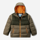 Підліткова зимова куртка для хлопчика Columbia Pike Lake II Hooded Jacket 2050351398 164-170 см Оливкова (195981080209) - зображення 1