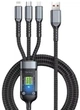 Кабель XoKo USB 3в1 100 Вт (SC-3100) - изображение 1