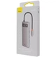 HUB адаптер USB поддержка OTG BASEUS WKWG070013 Metal Gleam Series 4-in-1 (4xUSB3.0) Type-C, gray WKWG070113 - изображение 6