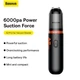 Автомобильный пылесос BASEUS A2pro Car Vacuum Cleaner |120mL, 6kPa| (VCAQ040001) - изображение 5