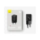 Сетевое зарядное устройство адаптер Baseus CCGN070401 GaN5 Fast Charger 1C 30W black - изображение 4