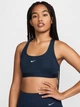Спортивный топ для зала женский Nike W Nk Swsh Lgt Spt Bra DX6817-478 L Синий (197598751930) - изображение 3