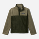 Дитяча толстовка для хлопчика Columbia Steens Mtn II 1/4 Snap Fleece Pull-Over 2087881366 104-110 см Оливкова (195981090192) - зображення 1