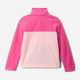 Bluza dla dziewczynki nierozpinana bez kaptura Columbia Steens Mtn II 1/4 Snap Fleece Pull-Over 2087881608 104-110 cm Różowa (195981090277) - obraz 2