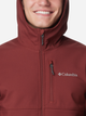 Kurtka wiatrówka męska Columbia Ascender II Hooded Softshell Jacket 2090454681 XL Bordowa (195981097146) - obraz 6