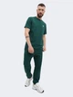 Спортивные штаны мужские New Balance Nb Small Logo MP41519NWG L Зеленые (197375357041) - изображение 3