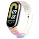 Ремінець силіконовий з малюнком Pink Galaxy MRK для фітнес браслета Xiaomi Mi Band 8 Pink Galaxy (mrk3828) - зображення 2