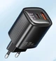 Зарядное устройство Блок питания для телефона Toocki XR04 33W PD Quick 4,0 Fast Charge Блок быстрая зарядка для Samsung, iPhone, Xiaomi, Redmi, Huawei, Realme Black - изображение 3