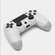 Провідний джойстик ps4 DOUBLE-motor vibration 4 Wired Controller для Sony PS4, DS-2313-White - зображення 6
