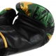 Перчатки боксерские кожаные Leone Neo Camo 1947 размер 14 унций Black-Green-Gold - изображение 3