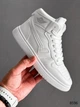 Женские кроссовки хайтопы Swin Shoes 36р(23см) белые эко-кожа (8596-36) - изображение 6