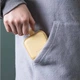 Таблетница на 4 отделения Желтый Цвет | с Cиликоновой петелькой | с Cкрытой Кнопкой | Mini Candy - изображение 3