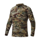 Флисовая тактическая кофта Ukrarmor Garrison Fleece Multicam. Temperature control, polyester S - изображение 1