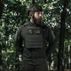 Бронежилет 3-го класса Ukrarmor M.V.P. Вес 4 кг. Полиэтиленовые плиты, 1.6 кг. Олива Универсальный M-XXL (регулируется сзади и на плечах) - изображение 9