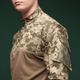 Тактична сорочка Core Ukrarmor Combat Shirt, довгий рукав, комбіновані матеріали. Піксель (мм-14) S - зображення 4