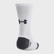 Набор мужских носков высоких Under Armour UA Performance Tech 3pk Crew 1379512-100 M 3 пары Белый (196883986750) - изображение 4