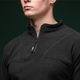 Флісова тактична кофта Ukrarmor Garrison Fleece Black. Temperature control, polyester L - зображення 3