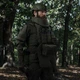Плитоноска улучшенная (PRO) Ukrarmor под бронеплиты 25х30 см. Олива M-XXL - изображение 11