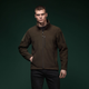 Флисовая кофта Ukrarmor Patrol Pullover Fleece Ranger green. Polyester, windproof (400886/S) - изображение 2