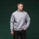 Свитшот Base Soft Ukrarmor Sweatshirt. Свободный стиль. Цвет Серый/Gray L - изображение 5