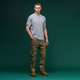 Футболка Basic Military Ukrarmor T-shirt. Cotton and Elastane, сірий L - зображення 4