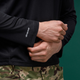 Тактическая рубашка Base Ukrarmor Combat Shirt с длинным рукавом. Черный L - изображение 4