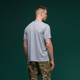 Комплект футболок Basic Ukrarmor Military T-shirt. Материал Cottone/Elastane, серый M - изображение 6