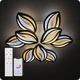 Люстра світлодіодна 517 Light 3color з пультом 180Вт Чорний (01454) - зображення 3