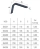 Консоль Besel LUX L=230 мм чорна (BA303S - 7*9) - зображення 2