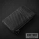 Мужской кожаный кошелек-ключница Bretton Black Edition, натуральная кожа, с кнопкой и отделением для карт PR-240731-39339 черный - изображение 3