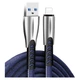 Кабель USB 2.0 AM to Lightning 1.0m zinc alloy ColorWay (CW-CBUL010-BL)[17069] - зображення 1