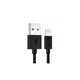 Дата кабель USB 2.0 AM to Lightning 1.8m 2.1A MFI Choetech (IP0027-BK)[17476] - изображение 1