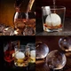 Форма силиконовая для льда Шарики 4 ячейки 4.5см двойная Ice Ball для напитков - изображение 9