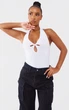 Боді біле облягаюче L PrettyLittleThing - изображение 5
