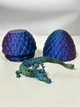 Яйце дракона з 3D-друком із шарнірним драконом усередині антистрес іграшка 20см (AN)32884 - зображення 2