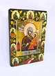 Хлебная Икона Богородица на дереве под старину (300*400 мм) - изображение 1