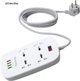 Сетевой фильтр-удлинитель ColorWay 4 розетки/4 USB White (CW-CHU44QW) - изображение 6