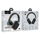 Навушники Bluetooth Hoco W51 Delightful BT headphones бездротові повнорозмірні BT V5.3 AUX/TF для пристроїв Samsung/Xiaomi/Huawei/Meizu Чорний - зображення 2