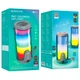 Колонка Bluetooth BOROFONE BR33 бездротова портативна BT5.0, 10W, USB, TF, AUX, FM RGB підсвічування Сірий - зображення 2