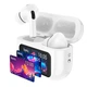 Бездротові навушники Bluetooth Hoco EW72 TWS для планшета/телефону Android/Samsung/Iphone із сенсорним екраном Білий - зображення 3