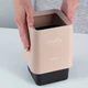 Настольный контейнер для мусора Axent квадратный 16х14.5 см Персиковый (2132-42-A) - изображение 5